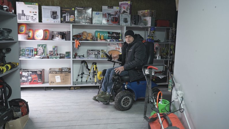 У Жмеринці ветеран Сергій Сокол після важких поранень започаткував власний бізнес