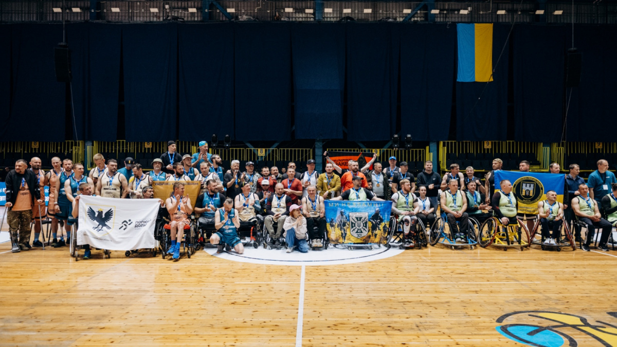 Унікальний простір для відновлення: у Києві пройшли Всеукраїнські змагання з баскетболу на кріслах колісних