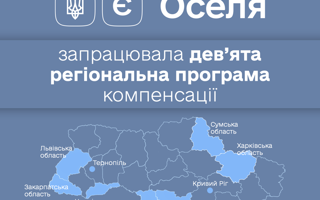 ЄОселя для ветеранів: у 9 регіонах компенсують 3% річних на житло