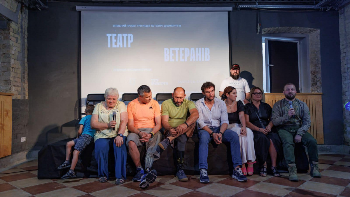 Реабілітація через мистецтво – у Києві стартував проєкт «Театр ветеранів»