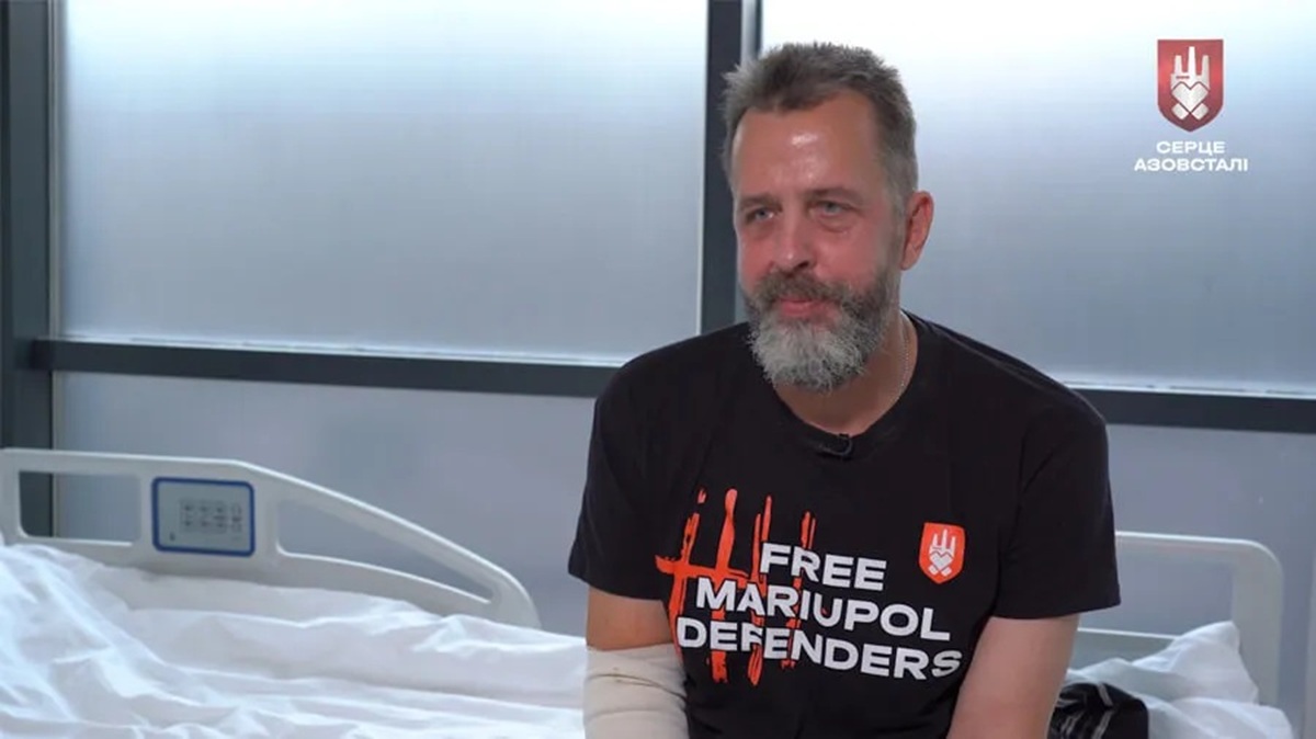 Після трьох років полону ветеран Вадим Гуцаленко почав шлях посттравматичного зростання із "Серцем Азовсталі"