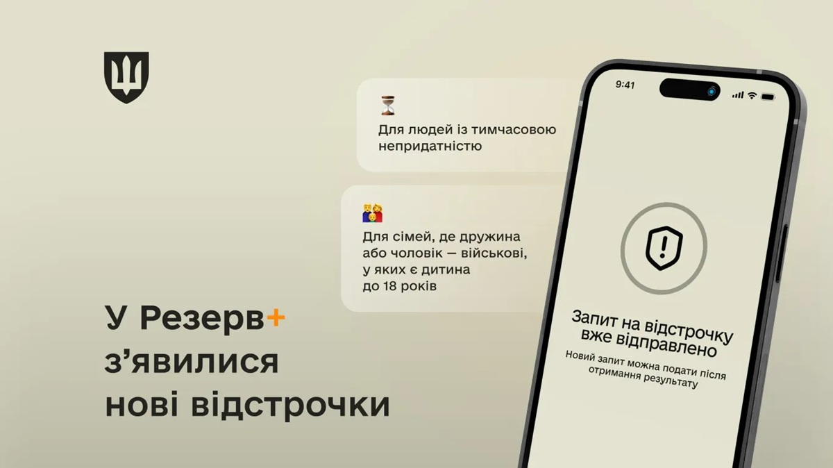 Нові види відстрочок від мобілізації у "Резерв +" – хто може оформити