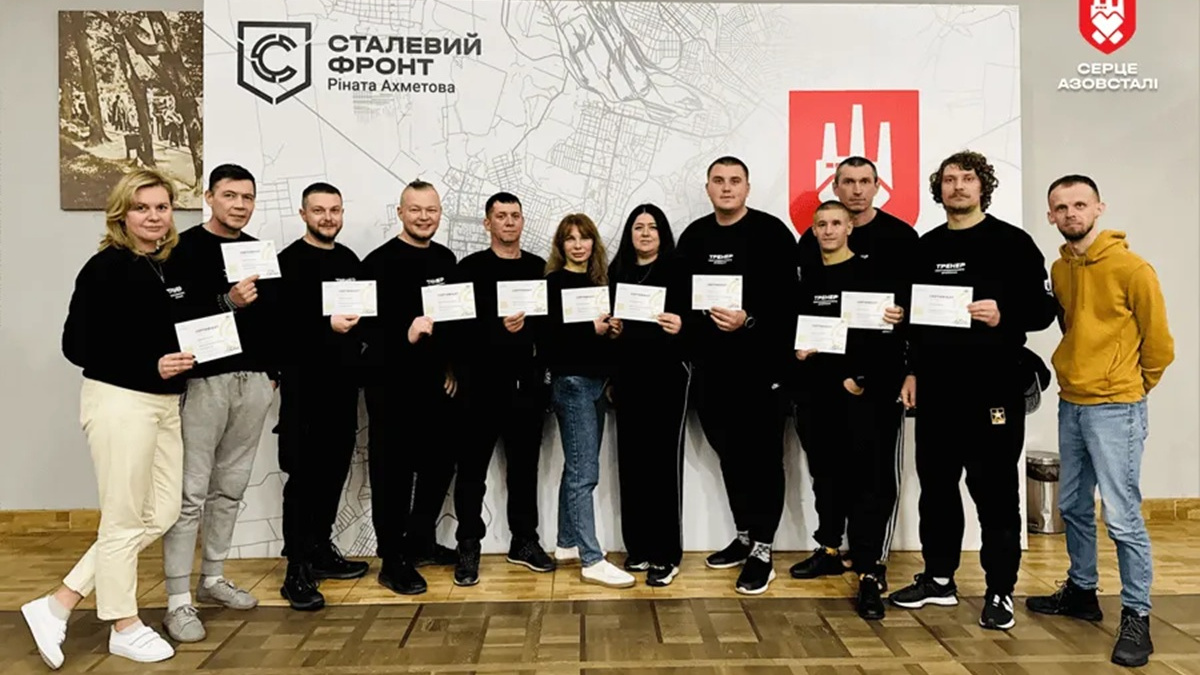 Оборонці Маріуполя пройшли навчальний кемп для тренерів з посттравматичного зростання