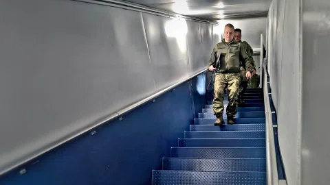 Метінвест побудував для військових перший в Україні підземний навчальний хаб за концепцією «Сталевої мрії»