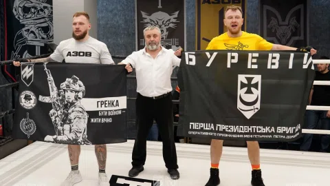 Сильні духом у бригаді «Буревій»