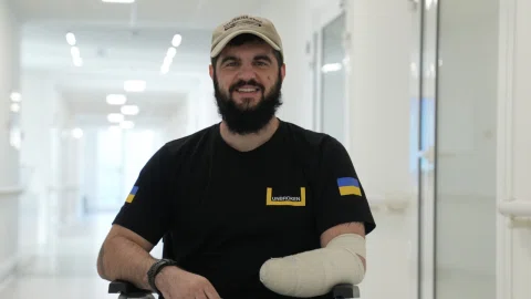 Робот врятував життя – як 26-річний боєць «Вовків Да Вінчі» відновлюється після важкого поранення