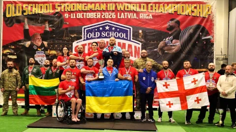 Золото, срібло і бронза: українські ветерани тріумфували на чемпіонаті світу з богатирського багатоборства