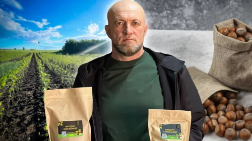 Ветеран Володимир Матвійчук розвиває фундучний сад на кошти гранту - подробиці