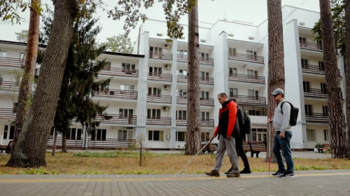 У медцентрі МВС проводять реабілітацію для ветеранів із втратою зору – подробиці