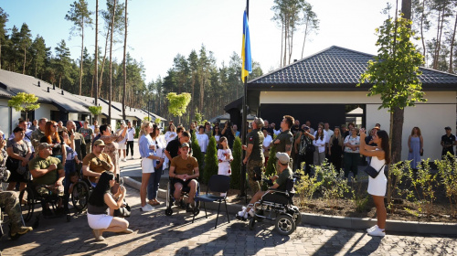 На Київщині добудували інклюзивне містечко для ветеранів і ветеранок - деталі